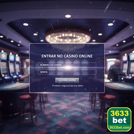 Página de entrada do cassino online 3633bet, com jogos e ofertas atrativas.